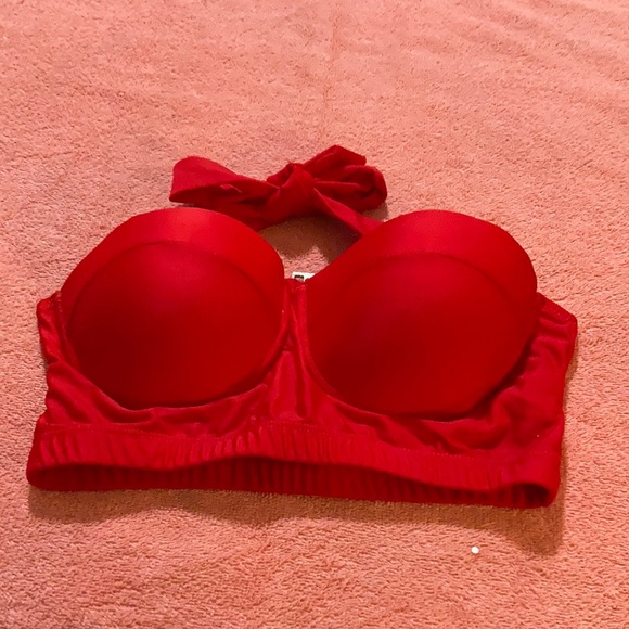 Cherry Cat Bikini swimsuit top Small - Picture 1 of 4